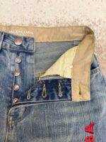 Balenciaga embroidered denim jeans - Image 9