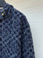Louis Vuitton all-over print hooded denim jacket - Image 6