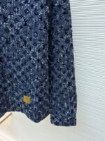 Louis Vuitton all-over print hooded denim jacket - Image 8