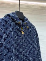 Louis Vuitton all-over print hooded denim jacket - Image 17