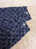 Louis Vuitton all-over print hooded denim jacket - Image 10