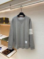 ThomBrowne four-stripe crewneck sweatshirt