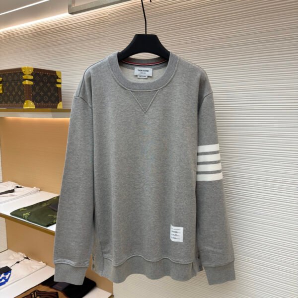 ThomBrowne four-stripe crewneck sweatshirt