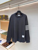 ThomBrowne four-stripe crewneck sweatshirt