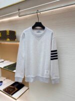 ThomBrowne four-stripe crewneck sweatshirt