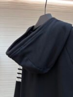 Thom Browne Classic Four-Stripe Zip-Up Sweatshirt - Image 16