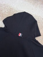 Thom Browne Classic Four-Stripe Zip-Up Sweatshirt - Image 14