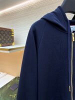 Thom Browne Classic Four-Stripe Zip-Up Sweatshirt - Image 5