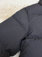 MiuMiu Printed Down Jacket with Leather Collar [Women's Clothing] - Image 13