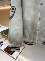 Prada leather flight jacket - Image 9