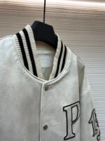 Prada leather flight jacket - Image 8