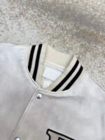 Prada leather flight jacket - Image 16