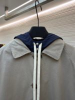 Miu Miu Embroidered Logo Long-Sleeve Reversible Jacket - Image 6