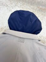 Miu Miu Embroidered Logo Long-Sleeve Reversible Jacket - Image 15