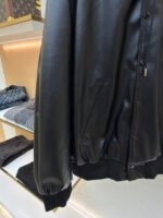Celine leather hooded jacket - Image 7