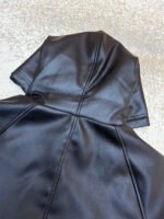 Celine leather hooded jacket - Image 14