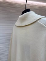 Louis Vuitton logo V-neck shawl long cardigan - Image 16