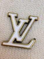 Louis Vuitton logo V-neck shawl long cardigan - Image 10