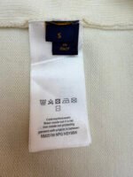 Louis Vuitton logo V-neck shawl long cardigan - Image 19