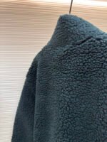 Louis Vuitton Teddy sheep and wool blend suede belted jacket - Image 16