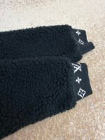 Louis Vuitton Teddy sheep and wool blend suede belted jacket - Image 11