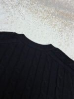 Celine cable knit cashmere cardigan - Image 12