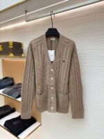 Celine cable knit cashmere cardigan