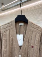 Celine cable knit cashmere cardigan - Image 4