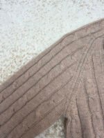 Celine cable knit cashmere cardigan - Image 13