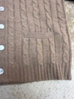 Celine cable knit cashmere cardigan - Image 9