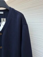 DIOR Friends Embroidered Cotton Blend Button Cardigan - Image 6