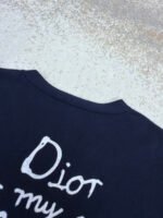 DIOR Friends Embroidered Cotton Blend Button Cardigan - Image 14