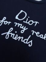 DIOR Friends Embroidered Cotton Blend Button Cardigan - Image 11