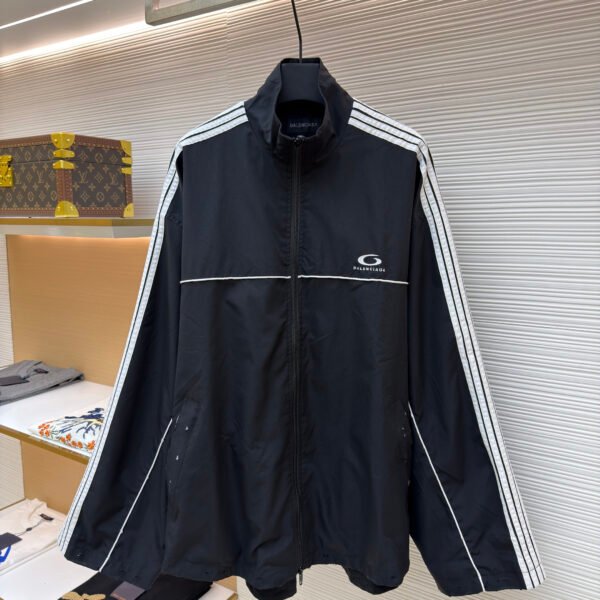 Balenciaga five-stripe jacket