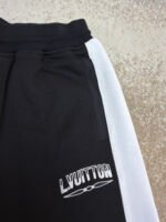 Louis Vuitton monogram embroidered drawstring trousers - Image 11