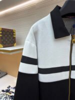 Louis Vuitton monogram embroidered webbing coat - Image 5