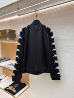 Acne Studios X Kappa Logo Zip-Up Sweatshirt - Image 3