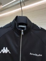 Acne Studios X Kappa Logo Zip-Up Sweatshirt - Image 4