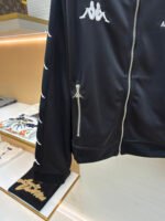 Acne Studios X Kappa Logo Zip-Up Sweatshirt - Image 7