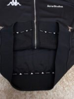 Acne Studios X Kappa Logo Zip-Up Sweatshirt - Image 9