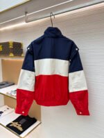 Gucci faux two-piece color-blocked trench coat - Image 3