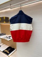 Gucci faux two-piece color-blocked trench coat - Image 5