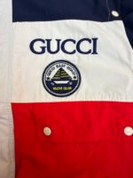 Gucci faux two-piece color-blocked trench coat - Image 15