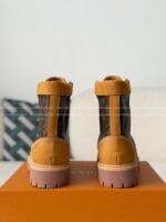 LOUIS VUITTON RANGER LEATHER ANKLE BOOTS - Image 3