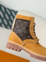 LOUIS VUITTON RANGER LEATHER ANKLE BOOTS - Image 10