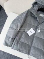 DIOR All-Over Letter Logo Down Jacket - Image 12