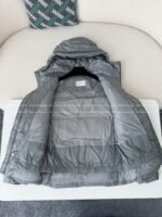 DIOR All-Over Letter Logo Down Jacket - Image 3