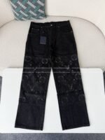 Louis Vuitton FW25 Mng Printed Jeans