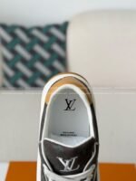 LOUIS VUITTON TILTED CANVAS LEATHER BOARD SHOES - Image 9
