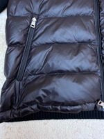 Moncler quilted wool patchwork down jacket - Image 11